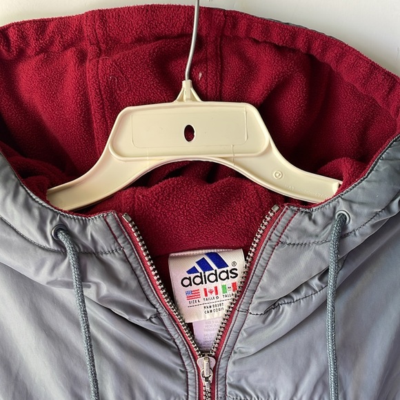 Addidas Men's  VTG 90's 3 Stripped   Coat Y2K XL - Picture 3 of 15